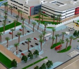 Maquette hopital cheikh khalifa